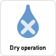 Dry operation